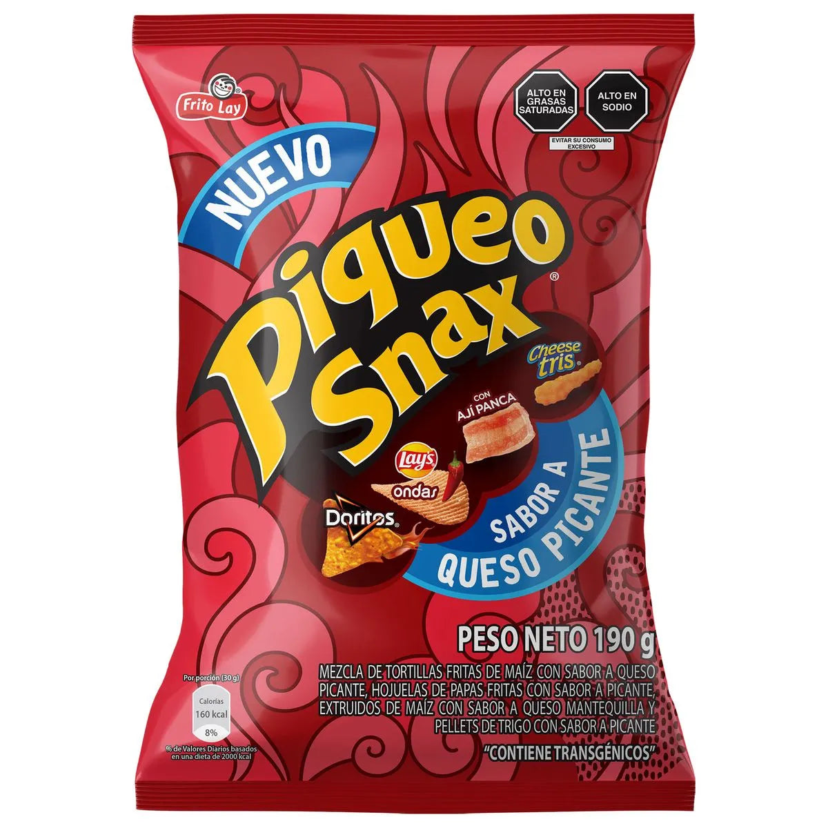 Piqueo Snax Picante 190g