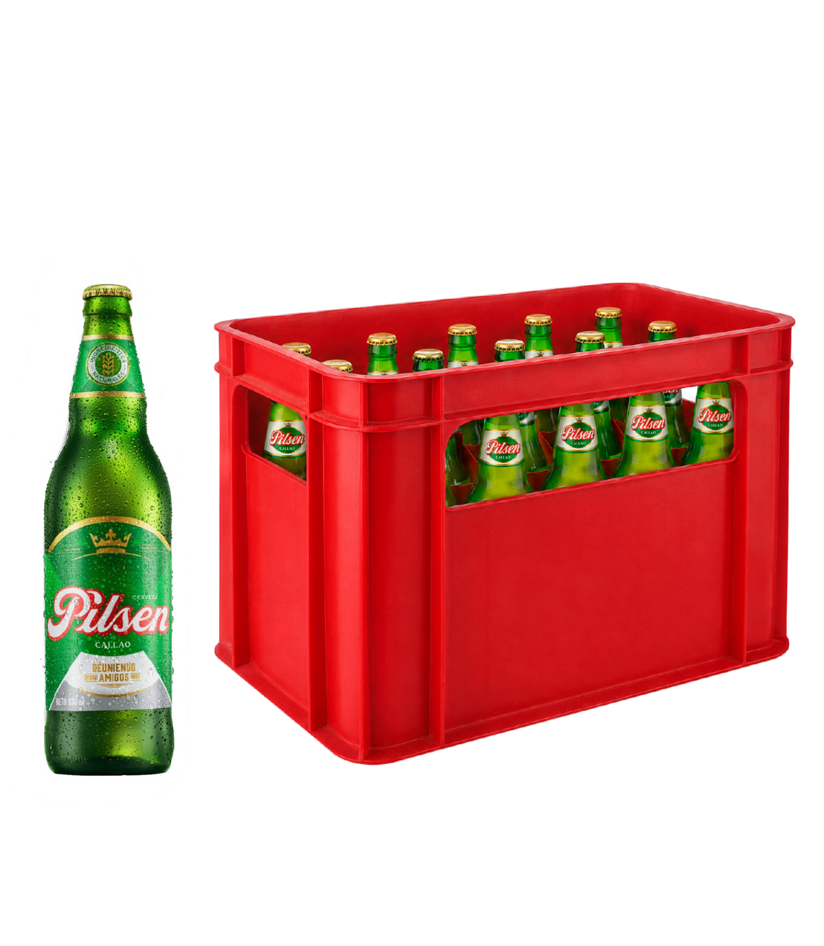 Caja Pilsen Callao Botella 630 ml x 12 unidades