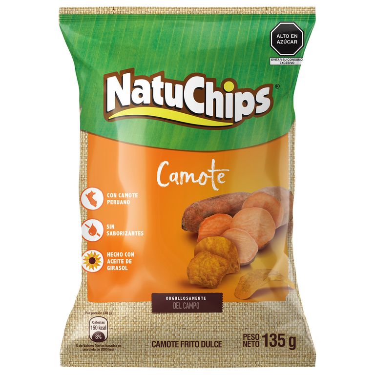 Natuchips Camote 135g