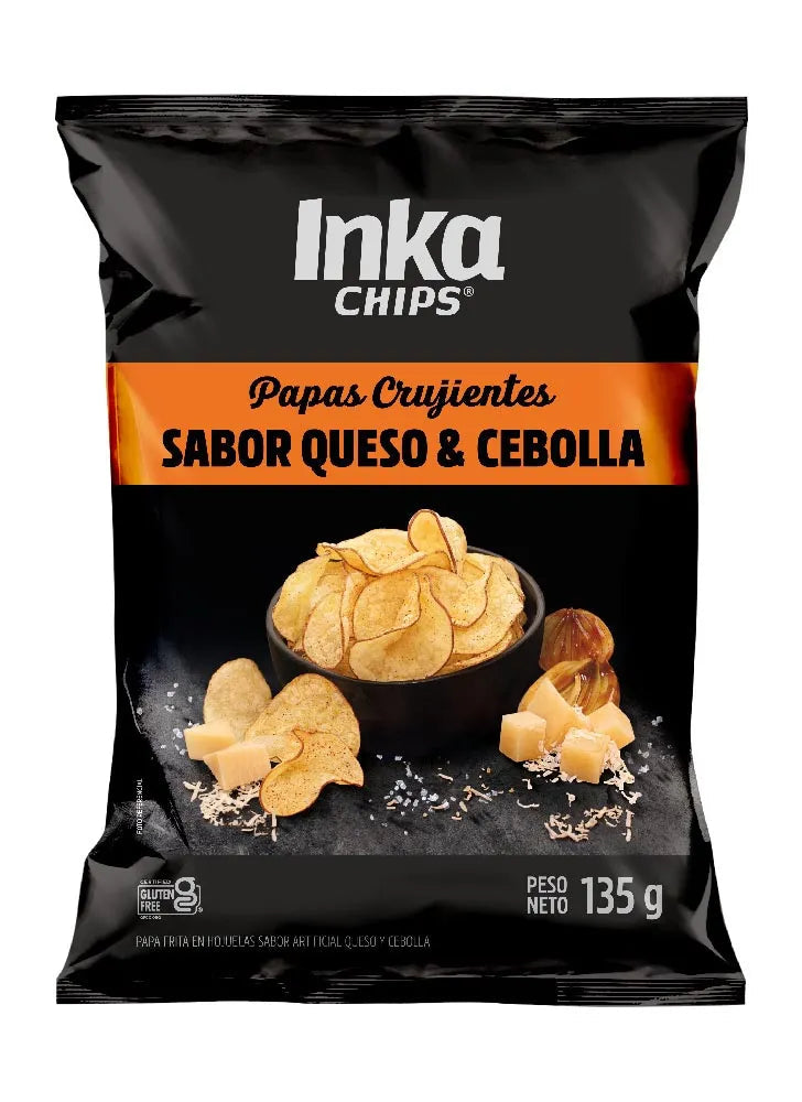 Inka Chips Queso Parmesano y Cebolla 135gr