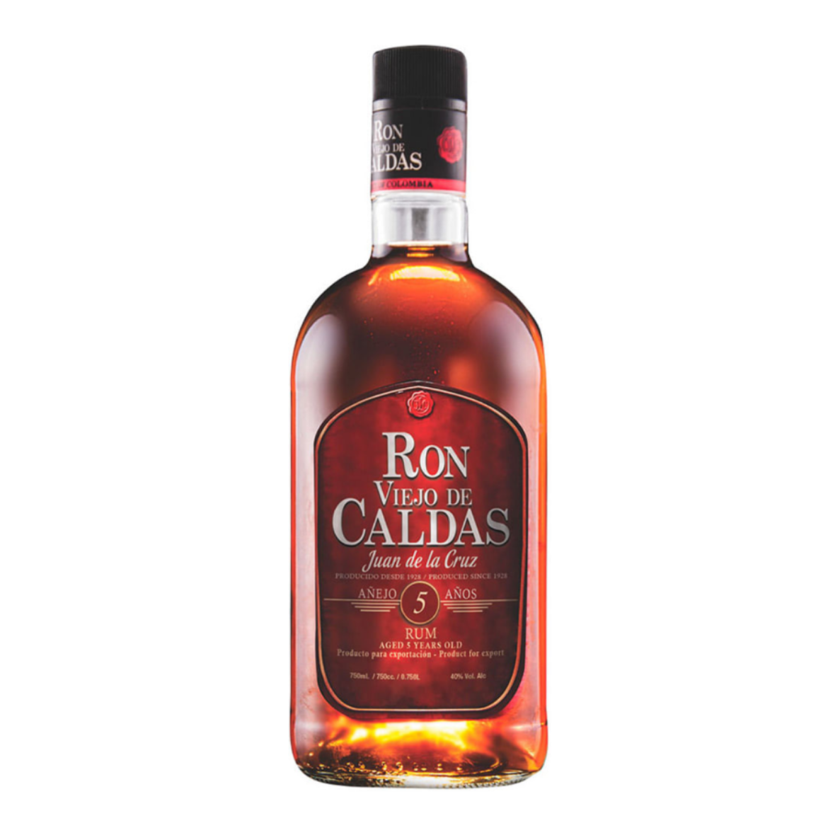 Viejo de Caldas Añejo 5 Años Botella 750 ml