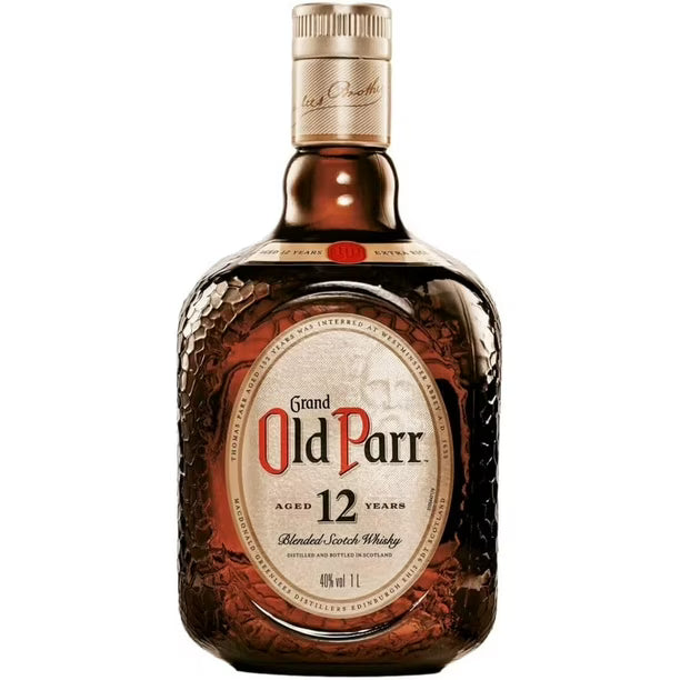 Grand Old Parr 12 Años Botella 1 Litro