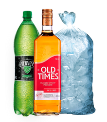 Pack Old Times Blended Red Botella 1 Litro