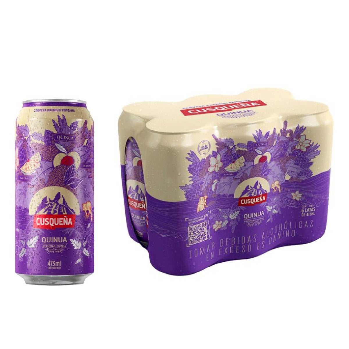 Six Pack Cusqueña Quinua 473ml