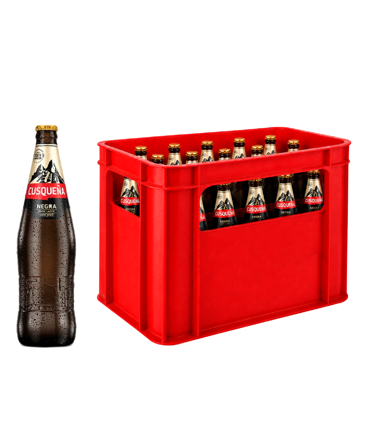 Caja Cusqueña Negra Botella 620 ml x 12 unidades